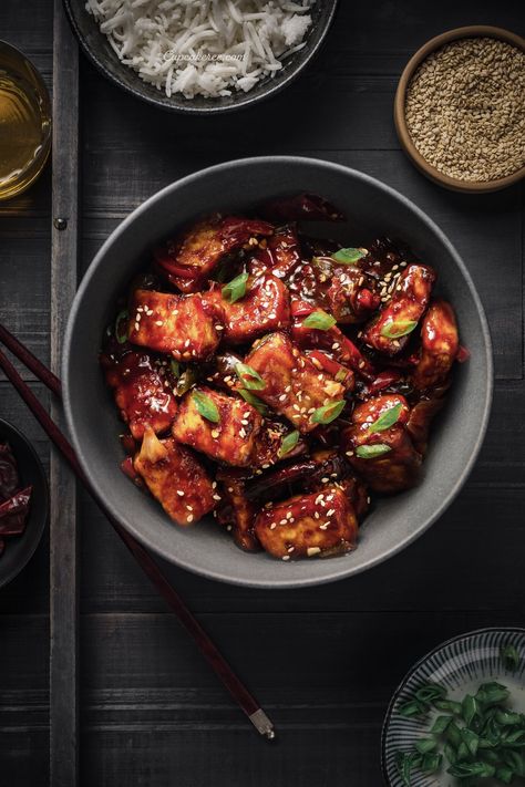 Honey Chilli Paneer — Cupcakeree Chilli Paneer Recipe, Paneer Starters, Chili Paneer, Chilli Paneer, Greasy Food, Paneer Dishes, Paneer Recipe, Food Menu Design, Paneer Recipes