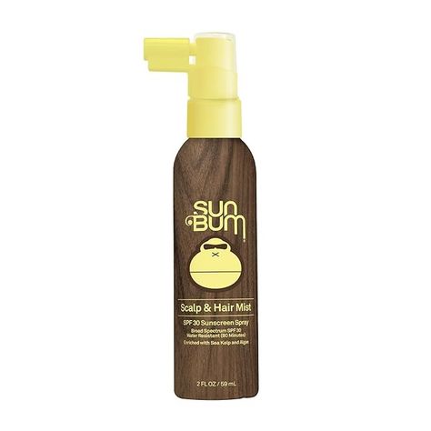 Amazon.com: Sun Bum Original SPF 30 Sunscreen Scalp and Hair Mist I Vegan and Hawaii 104 Reef Act Compliant (Octinoxate Oxybenzone Free) I Broad Spectrum UVA/UVB Sunscreen Spray with Vitamin E I 2 OZ : Beauty & Personal Care Sunbum Hair, Rose Blonde, Medium Hair Color, Sunscreen Spray, Scalp Oil, Sun Bum, Hair Mist, Body Sunscreen, Healthy Scalp