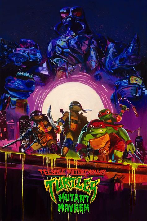 Michael Wallpaper, Tmnt 2023, Ninja Turtles Pictures, Tmnt Wallpaper, Turtles Forever, Mutant Mayhem, Circus Characters, Wallpaper Rustic, Teenage Mutant Ninja Turtles Artwork