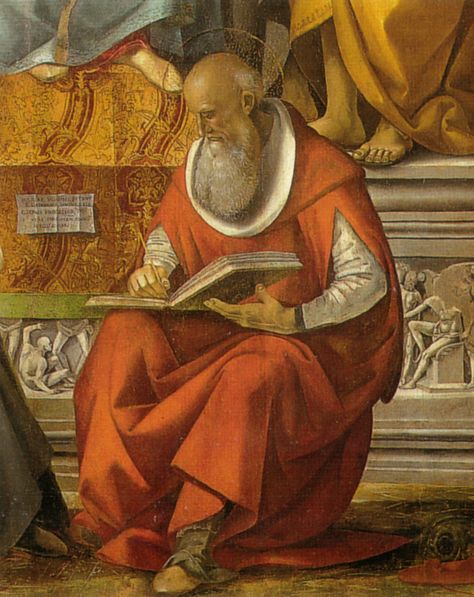 Quote by St. Jerome: https://twitter.com/pamphletstoinsp/status/727808935076319232 Rosary Quotes, Saint Jerome, St Jerome, Ancient Languages, Christian World, Catholic Books, Religious Painting, Pictures Of Jesus Christ, 30 September