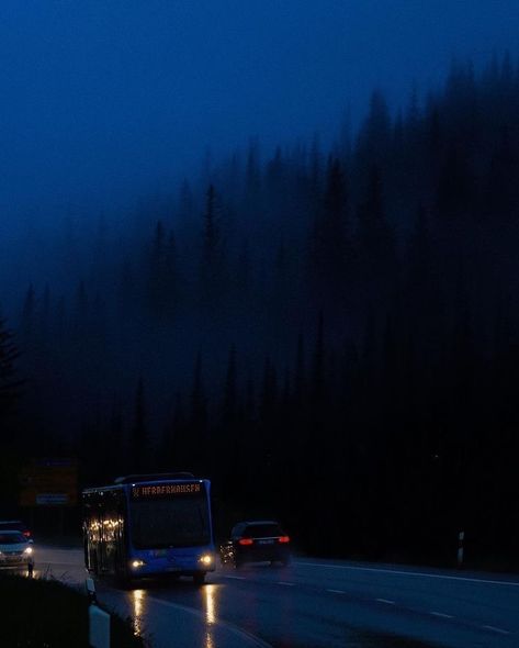 Blue Hour Rain, Ambient Aesthetic, Blue Hour Aesthetic, Blue Hour Photography, Blue Aesthetic Dark, Night Ride, Everything Is Blue, Dark Paradise, Blue City