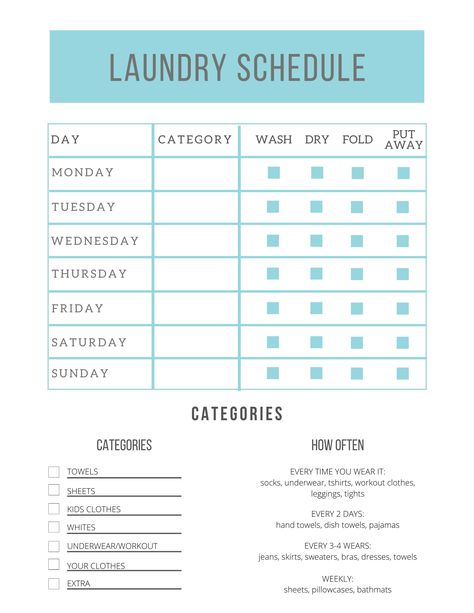 Having a routine is key to battling that mountain of dirty clothes. Use a laundry schedule like the one provided by A Meaningful Space! Assign your categories a day of the week. Find a time during the day that works for you. To get your free copy today, visit www.ameaningfulspace.com/download #freedownload #laundry #homeorganizer #metrodetroit #ameaningfulspace #getorganized #laundryhacks Weekly Laundry Schedule, Laundry Routine Schedule, Laundry Day Schedule, Laundry Schedule Family, Laundry Chart, Laundry Checklist, Laundry Planner, Organization Sheets, 2024 Manifesting