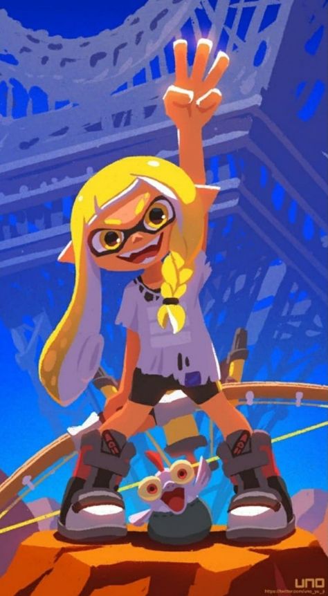 Splatoon 3 Fanart, Splatoon 3 Art, Splatoon Characters, Splatoon Inkling, Nintendo Splatoon, Splatoon Art, Splatoon 2 Art, Splatoon Comics, Splatoon 3