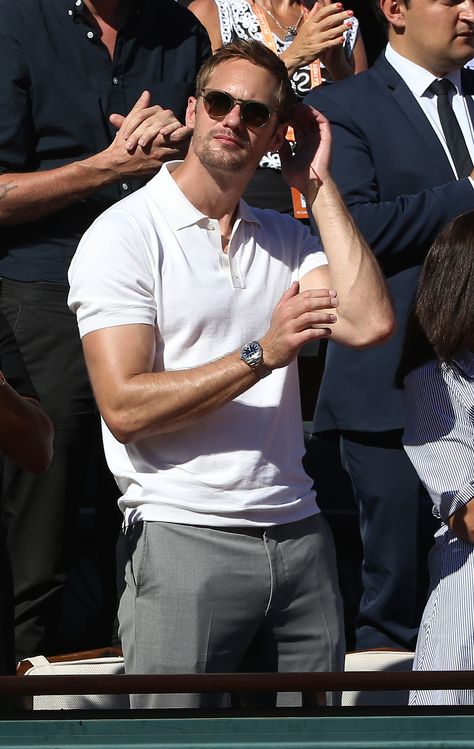 alexanderskarsgardonline: “ Alexander Skarsgard at the French Open on 6/10/17 (+more) ” Skarsgard Brothers, Skarsgard Family, Alexander Johan Hjalmar Skarsgård, Eric Dane, James Maslow, Eric Northman, Hottest Male Celebrities, Alexander Skarsgård, Big Little Lies