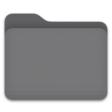 Grey Folder Icon Png, Mac File Icon, Apple Folder Icons, Grey Wallpaper Mac, Grey Macbook Wallpaper, Macbook Customization Desktop, Black Folder Icon, Macbook File Icon, Folder Icons For Mac Png