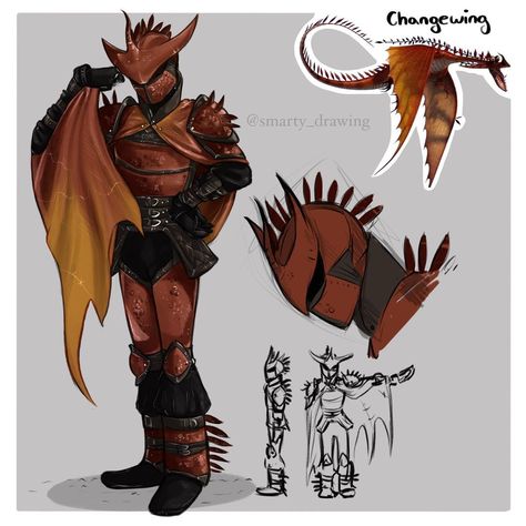 The highly requested flightmare suit! It was so hard to draw this one bcs this dragon has no scales like all the others but I think it… Crimson Goregutter, Httyd Oc, Dragon Armor, Httyd Art, Drawing Procreate, Dragon Sketch, Httyd Dragons, Cool Dragons, Dragon Trainer