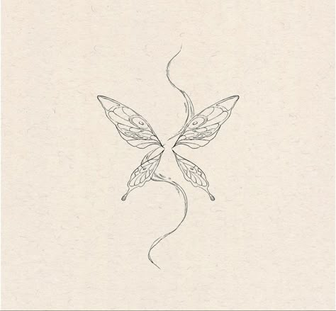 Small Back Tattoos For Women Spine, Butterfly Flash, Detailed Tattoos, Small Girly Tattoos, Small Pretty Tattoos, Petite Tattoos, Small Hand Tattoos, Fairy Tattoo, Line Art Tattoos