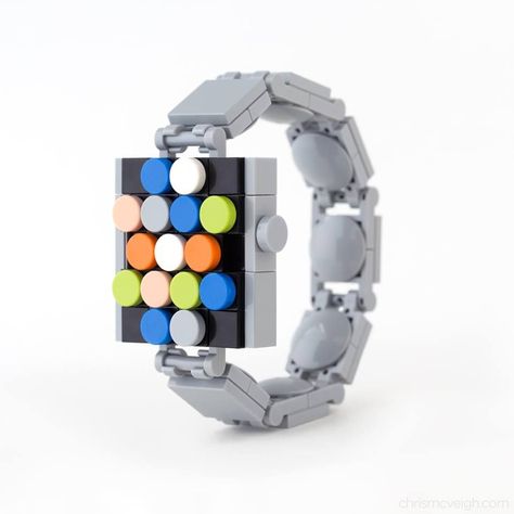 HT to Make a LEGO AppleWatch Lego Watch, Gadget Tecnologici, Diy Lego, Watch Diy, Lego Builder, Lego News, Cool Lego Creations, Building Techniques, Apple Watch Series 1