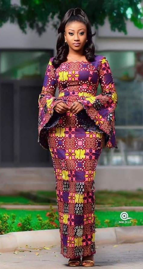 Best African Dress Designs, African Fashion Style, African Print Styles, African Dress Styles, Latest African Styles, Kitenge Fashion, Long African Dresses, Best African Dresses, African Fashion Designers