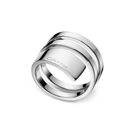 Calvin Klein beyond Silver-Tone Stainless Steel Wrap Ring KJ3UMR000106 ($90) ❤ liked on Polyvore featuring jewelry, rings, silver, calvin klein, wrap jewelry, stainless steel rings, stainless steel jewelry and silver tone jewelry Jewelry Rings Silver, Calvin Klein Jewelry, Ladies Silver Rings, Wrap Jewelry, Rings Silver, Wrap Ring, Wrap Rings, Mens Gift Sets, Stainless Steel Rings