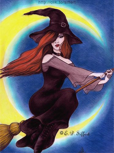 Witch Drawing, Witch Pictures, Vampire Dracula, Witchy Art, Mythical Creatures Fantasy, Fantasy Witch, Beautiful Witch, Witch Girl, Moon Witch