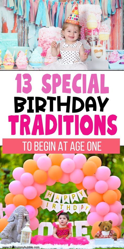 first birthday traditions 1st Birthday Must Do, Toddler Birthday Traditions, First Birthday Traditions Ideas, Birthday Traditions To Start At 1, First Birthday Decoration Ideas At Home, Birthday Morning Ideas For Kids, Birthday Traditions For Kids, First Birthday Traditions, Birthday Morning