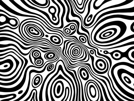 Trippy Drawing Patterns, Drawing Ideas Patterns, Trippy Black And White, Black And White Illusions, Trippy Drawing Ideas, Background Galaxy, Trippy Patterns, Ap Drawing, Trippy Backgrounds