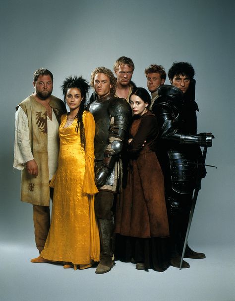 A Knight's Tale (2001) - Starring Heath Ledger, Paul Bettany, Rufus Sewell, Laura Fraser, Alan Tudyk, and Mark Addy A Knights Tale, Laura Fraser, Knights Tale, Eddard Stark, James Purefoy, Ella Enchanted, A Knight's Tale, Rufus Sewell, Paul Bettany