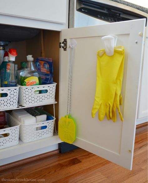 Under The Kitchen Sink Organization, Organized Ideas, Under The Sink Storage, Under The Sink Organization, Under Kitchen Sink, Sink Organization, Under Kitchen Sink Organization, Kitchen Sink Organization, Kitchen Sink Storage