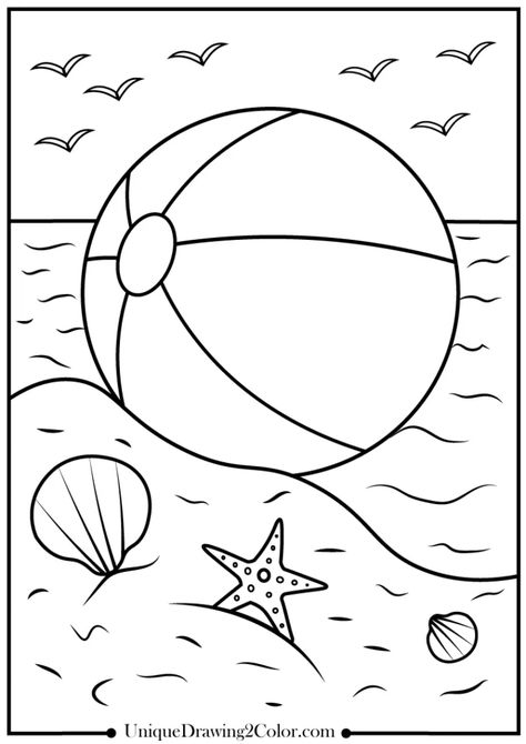 Beach Ball Coloring Pages - Free Printable Beach Ball Coloring Page, Beach Ball Printable Free, Breaker Rock Beach Coloring Sheets, Breaker Rock Beach Vbs Coloring Pages, Beach Ball Crafts For Preschoolers, Beach Crafts For Kids Preschool, Breaker Rock Beach Coloring Pages, Breaker Rock Beach Vbs 2024 Color Sheets, Beach Coloring Pages Free Printable