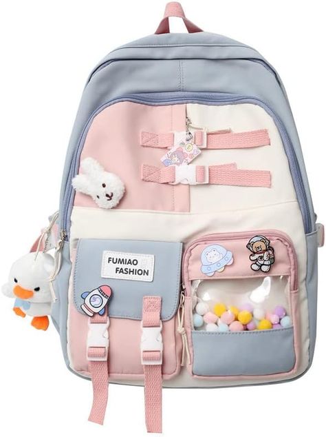 Cute School Bags, Laptop Backpack Women, Aesthetic Backpack, Kawaii Backpack, Travel Laptop Backpack, Bag Badges, Suit Bag, Animal Bag, Cute Backpacks