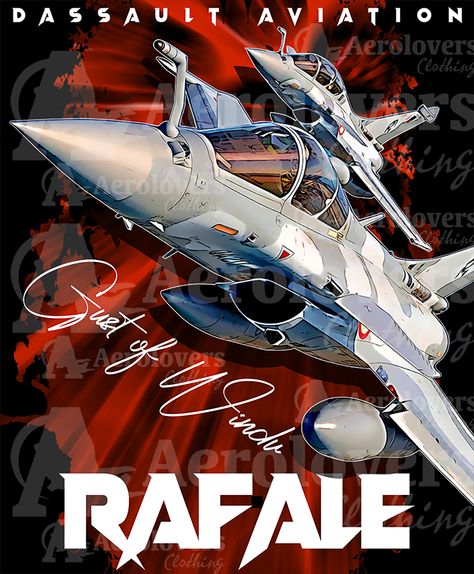 Rafale Fighter, Dassault Rafale, Aerospace Design, Dassault Aviation, Aviation Posters, Enduro Motorcycle, Airplane Fighter, Airplane Art, Air Fighter