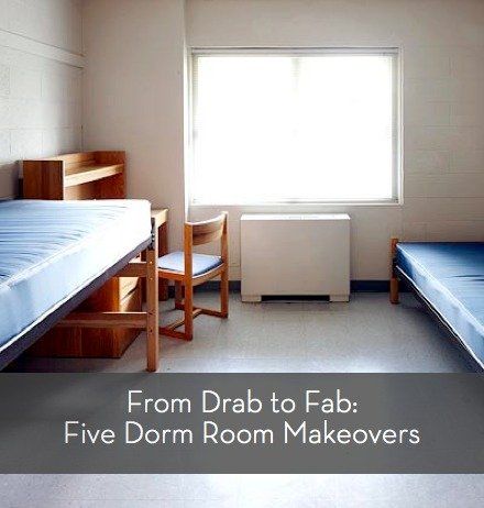 Five Fabulous Dorm Room Makeovers. If only my residents were smart enough to do these... Also good ideas for a small apt! Dorm Design, Dream Dorm, Dorm Sweet Dorm, Dorm Room Storage, College Living, Cute Dorm Rooms, Dorm Living, Dorm Room Organization, College Room