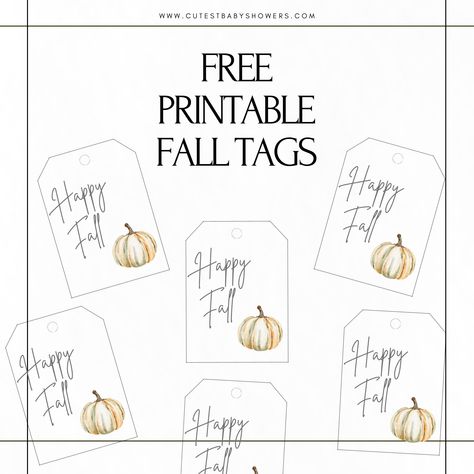 Free Printable Fall Favor Tags Happy Fall Gift Tags Printable Free, Fall Gift Tags Printable Free, Fall Tags Printable Free, Happy Fall Yall Printable, Fall Favor, Candle Tags, Printable Christmas Coloring Pages, Free Printable Games