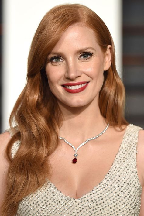 Mane Maintenance  - HarpersBAZAAR.com Auburn Red Hair, Eyebrow Extensions, Natural Red Hair, Katheryn Winnick, Red Hair Woman, Red To Blonde, Lindy Hop, Red Hair Color, Jessica Chastain