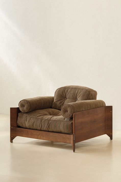 Diy Armchair, Unique Chairs, Sofa Bar, Sofa And Armchair, Midcentury Furniture, Designer Sofa, Sofa Chairs, Armchair Design, Furniture Inspiration