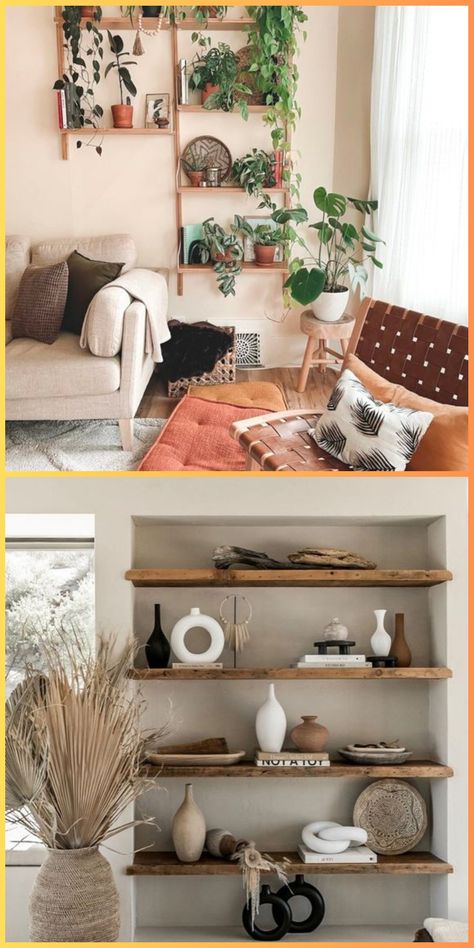 Maximize wall space with living room shelving ideas. Wall floating shelves provide a modern touch above the couch or around the tv, enhancing both white and wall color themes. Living Room Shelving Ideas, Sleek Living Room, Room Shelving Ideas, Living Room Shelving, Wall Floating Shelves, Above The Couch, Black Couch, Black Couches, Above Couch