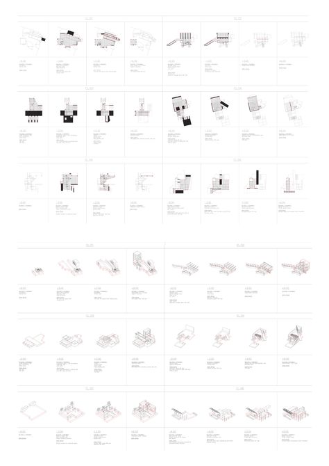 AA School of Architecture Projects Review 2011 - Diploma 11 - jon charles lopez Alternative School, Typology Diagram Architecture, Exploded Axon Diagram, Spatial Analysis Architecture Diagram, Precedent Study Architecture Diagram, Exploded Site Analysis Diagram, Typology Architecture, Box Architecture, Organizational Design