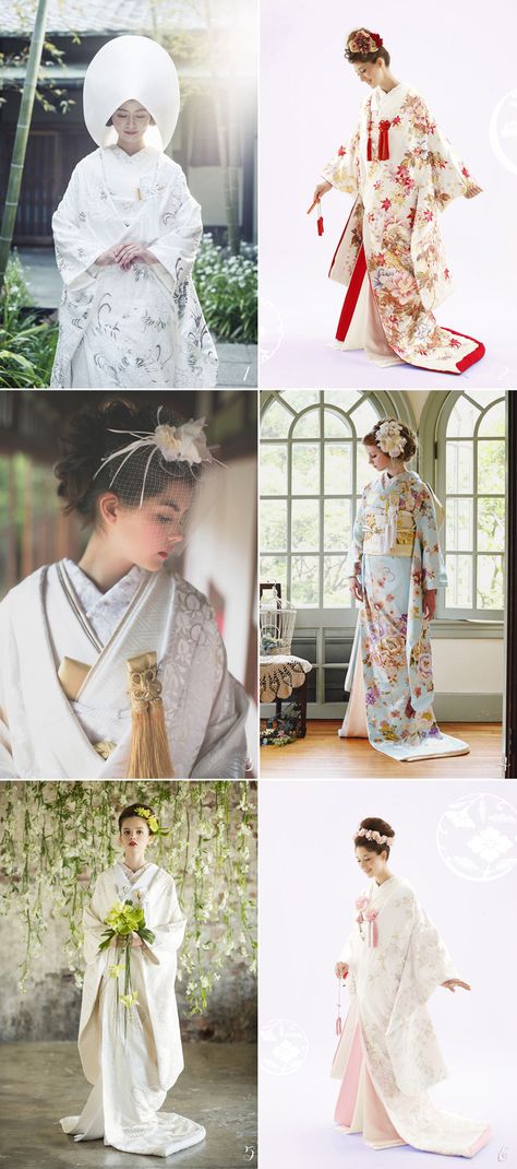 Kimono Inspired Wedding Dress, Japanese Wedding Dress Modern, Japanese Wedding Dress Traditional, Japanese Wedding Dresses, Japanese Style Wedding, Wedding Japanese, Traditional Japanese Wedding, Japanese Wedding Dress, Japanese Wedding Kimono