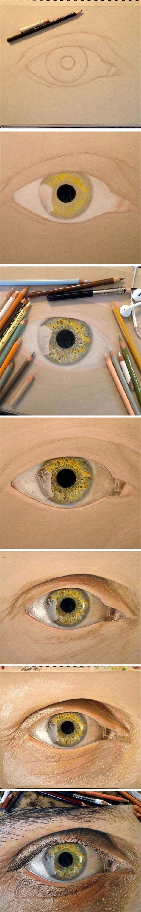 How To Draw An EYE - 40 Amazing Tutorials And Examples - Bored Art Drawing Hair, Pens And Pencils, Art Instructions, Art How, Color Pencil Art, Eye Drawing, Manga Girl, Art Techniques, 그림 그리기