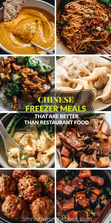 Individual Freezer Meals, Beef Freezer Meals, Chinese Meals, Healthy Chinese Recipes, Freezer Friendly Meals, Freezable Meals, Freezer Meal Planning, Make Ahead Freezer Meals, Stay Busy