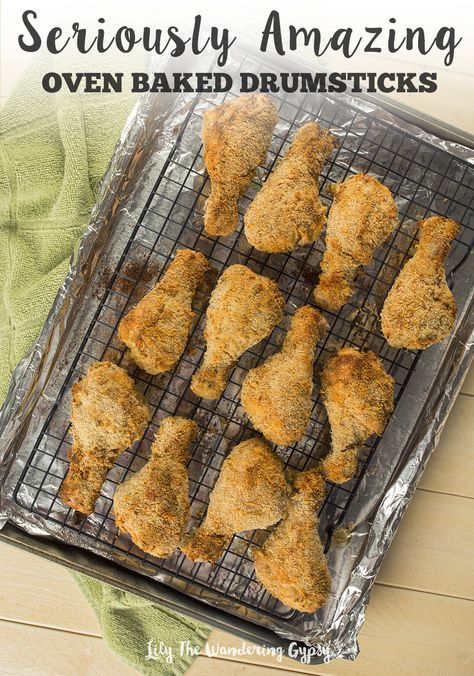 Oven Baked Drumsticks, Drumstick Recipes Oven, Baked Drumsticks, Bread Crumb Chicken, Baked Breaded Chicken, Chicken Drumsticks Recipe, Fried Chicken Drumsticks, Drumsticks Recipe, Fried Chicken Legs