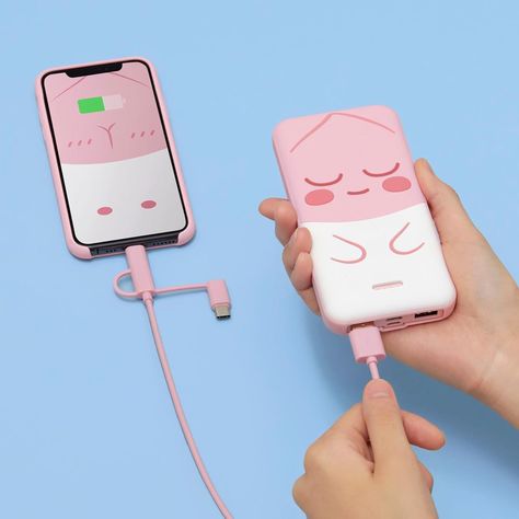 Powerbank Aesthetic, Benda Aesthetic, Cute Powerbank, Pink Penthouse, School Night Routine, Cute Sweatpants Outfit, Apple Ipad Case, Computer Build, Iphone Price