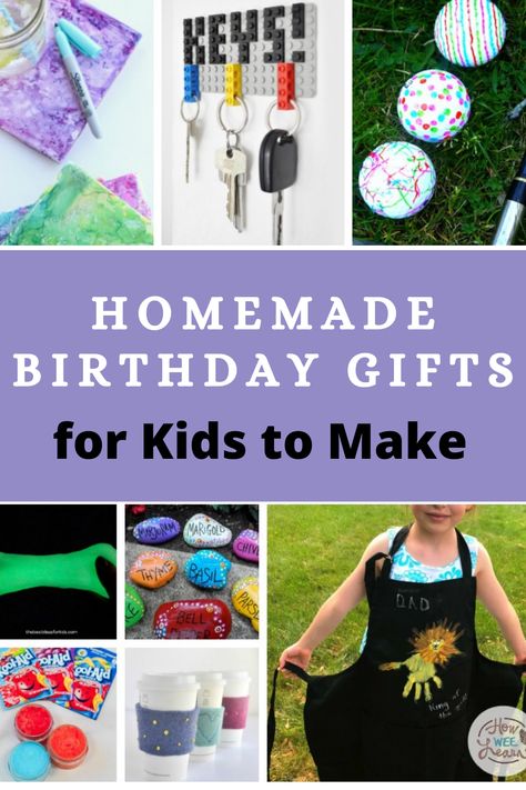 These handmade birthday gifts are perfect for kids to make. If you need gifts for mom from kids or DIY presents for dad from kids, this post is perfect for you! Unique, creative, and simple! Moms Birthday Crafts, Birthday Gifts For Dad From Baby, Craft For Moms Birthday, Diy Birthday Gifts For Mom From Kids, Mom Birthday Crafts From Kids, Birthday Gift For Dad From Toddler, Birthday Gifts For Dad From Kids, Birthday Gifts For Dad From Kids Diy, Birthday Ideas For Dad From Kids