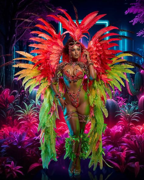 Are ya’ll feeling the heat from these @xoduscarnival costumes? 🥵🥵 Carnival in Jamaica is gonna be 🔥🔥🔥 These makeup looks were done by yours truly of course! So ensure you secure your makeup, hair and photoshoot packages so you can be dolled up like these beauties for Carnival in Jamaica! 🇯🇲 Glam Hub Beauty Services: 💄Waterproof Makeup 💇🏽‍♀️Carnival Hair 📷Photoshoot 📹 Social Reels 🌟Complimentary Offerings🌟 🥂Mimosa on Entry 👗Dressing Rooms 🙋‍♀️Dressing Assistants 🪡On-Site Seamstress 🚌 Shutt... Mas Costumes Carnival, Carnival Costumes Caribbean, Carnival Hair, Carnival Hairstyles, Jamaica Carnival, Miami Carnival, Hair Photoshoot, Carnaval Costume, Trinidad Carnival