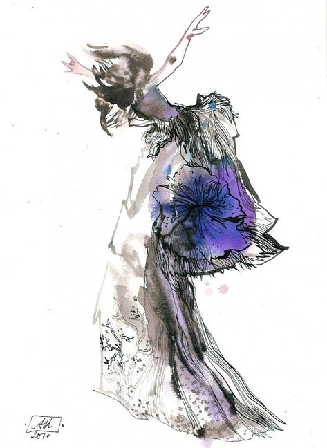 Exaggerated Fashion Illustration, Ual Fashion Illustration, Anna Halarewicz Illustrations, Fashion Illustration Abstract, Anna Halarewicz, Creative Fashion Illustration, Ink Fashion Illustration, Watercolor Fashion Illustration, Fashion Illustration Portfolio