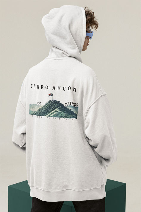 Celebrate Panama's iconic Cerro Ancón with this minimalist hoodie, perfect for nature lovers and those who appreciate subtle, meaningful designs. Featuring a detailed graphic of the hill topped with the Panamanian flag, this hoodie captures the essence of one of Panama City's most beloved landmarks. Made from soft, high-quality fabric, it offers comfort and style, ideal for casual wear or as a thoughtful gift for anyone connected to Panama. Panamanian Flag, Landmark Design, Minimalist Hoodie, Hoodie Minimalist, Comfortable Hoodies, City Trip, Panama City, Panama City Panama, Central America