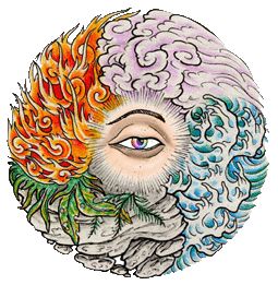 Google Image Result for http://www.bellaterreno.com/art/images/sitegraphics/elemental_eye.gif 5 Elements Of Nature, Bike Shelter, Mother Nature Tattoos, Elements Tattoo, Elemental Magic, 4 Element, Fire And Water, 4 Elements, 5 Elements