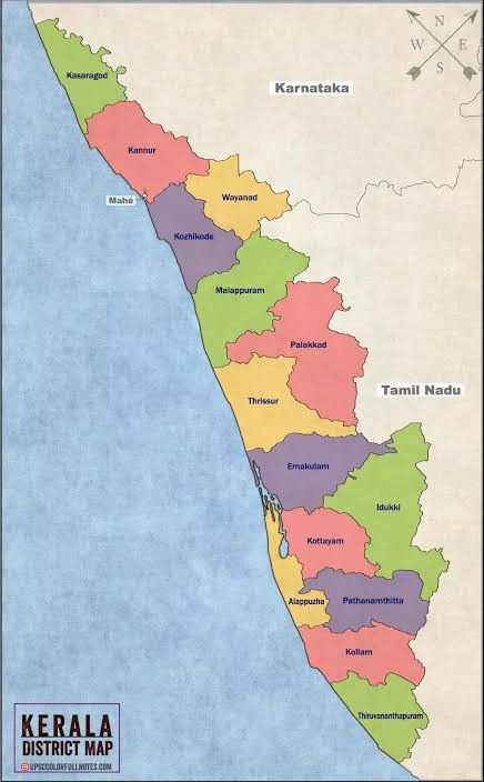 Uttarakhand Map, Rajasthan Map, Kerala Map, Karnataka Map, India Tourism, National Park Map, Map Outline, National Parks Map, Thiruvananthapuram