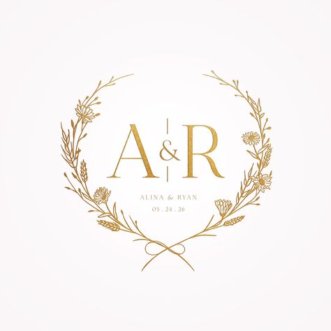 Wedding logo design