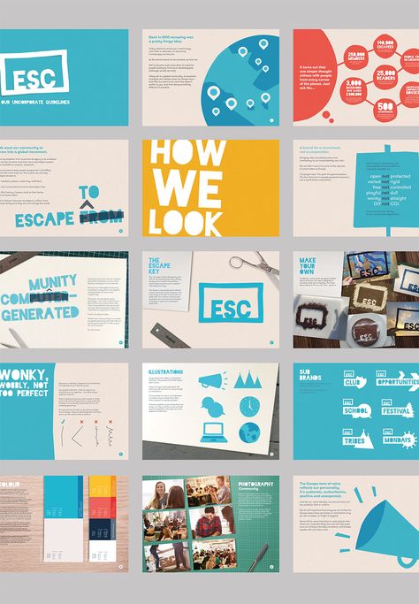 The purpose of Escape the City is to liberate 1,000,000 people to do work they love. Design De Configuration, Visuell Identitet, 브로셔 디자인, Presentation Design Layout, Buch Design, Graphisches Design, Power Points, Powerpoint Presentation Design, Booklet Design