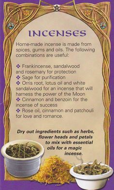 Home-made Incenses (Printable) | Witches Of The Craft® Homemade Incense, Cats White, White Tigers, Kitchen Witchery, Magical Herbs, Baby Elephants, Herbal Magic, Indian Elephant, Bengal Tiger