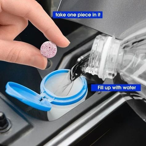 💖 50PCS Car Windshield Cleaner Oil Film Remover Strong Cleaning Effervescent Tablets Automobile Glass Washer Universal 💖 by Samag Shop At cheap price 🤑 Shop now 🛍️ at https://tinyurl.com/23dx2vul Clean Car Windshield, Clean Windshield, Windshield Cleaner, Effervescent Tablets, Clean Toilet Bowl, Windshield Washer Fluid, Windshield Glass, Car Cleaner, Glass Cleaning