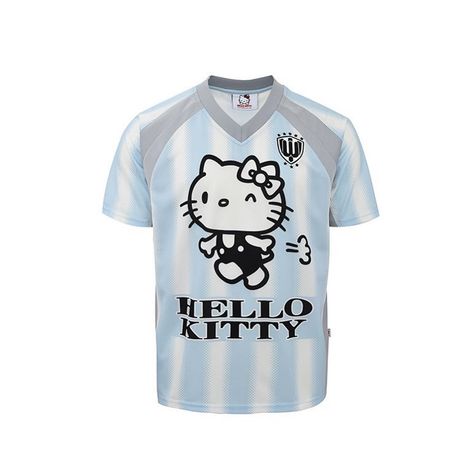 Hello Kitty Jersey Shirts⚽️💕🔥 Shop now at GoodChoyice.com or click LINK IN BIO 🛍️ We ship worldwide.🙌 Follow @goodchoyiceoffcial for more kawaii lifestyle posts and order packaging content. ♡ ♡ ♡ ♡ ♡ #sanrio#kuromi#pochacco#cinnamoroll#mymelody#hellokitty#kawaii#hellokittycore#pompompurin#asmr#satisfying#gift#kuromicore#sanriogirl#hellokittyaddict#kuromiandmymelody#usa#phonecase Messi Shirt, Pochacco Cinnamoroll, Sanrio Fashion, Order Packaging, Blue Jersey, Sanrio Kuromi, Jersey Design, Blue Tshirt, Jersey Shirt