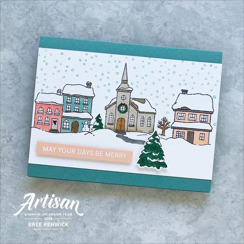 It’s never too early to start making Christmas cards…Create your own Christmas village with the adorable Yuletide Village stamp set! ⛪️❄️🏠 This sweet little stamp set will be available in the Mini Catalog beginning September 4th. Need your own copy of the catalog? I can help with that! #craftsomniamomma #stampinup #stampinupdemo #stampinupdemonstrator #artisandesignteam #artisandesignteam2024 #yuletidevillagestampset Tags Stampin Up, Making Christmas Cards, Create Christmas Cards, Alcohol Ink Crafts, Christmas Card Set, Stampin Up Christmas Cards, Stampin Up Christmas, Christmas Holiday Cards, Christmas Cards To Make