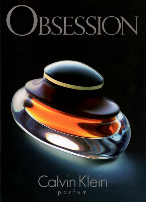 Obsession Calvin Klein, Obsession Perfume, Dior Poison Perfume, Calvin Klein Obsession Perfume, 90s Perfume Ads, Vintage Perfume Ads, Raymond Meier, Perfume Advertising, Chanel Perfume Advertisement