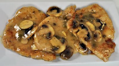 Love this show. Top Chef Fan: Pork Scallopini with Lemon Butter, Caper and Mushroom Sauce Mushroom Sauce For Pork, Pork Loin Sauce, Pork Scallopini, Lemon Caper Sauce, Pork Sauce, Chop Recipes, Pork Cutlets, Mushroom Sauce, Lemon Butter