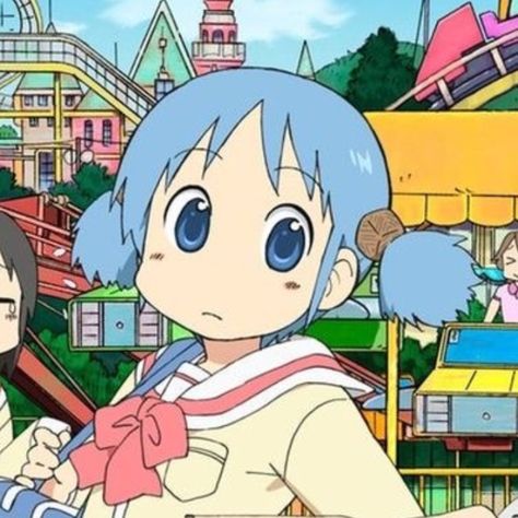 #nichijou #matchingpfps #icons #matching #pfpsfor3 #nichijoumatchingpfps #pfpsfor2 #matchingpfpsfor2 Nichijou Icons Matching, Nichijou Matching Pfp, Nichijou Icons, Matching Icons Discord, Pfps Matching, Panty And Stocking Anime, Duos Icons, Anime Titles, Matching Profile