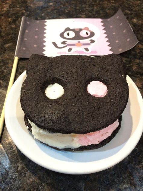 Cookie Cat Recipe, Steven Universe Clay, Cookie Cat Steven Universe, Cat Steven Universe, Cookie Cat, Recipes Tutorials, Recipe Tutorial, Pretty Dessert, Cute Desserts