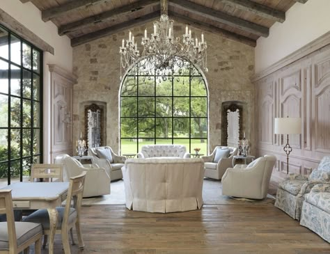 The Provence interior design is a luxury that simulates simplicity. The style of Provence combines the charm of provincial comfort, wealth and the sense of antiquity. #luxuryinteriordesign Cozy French Country Living Room, French Country Dining Room Decor, Provence Interior, Country Living Room Design, French Country Decorating Living Room, French Country Dining Room, French Style Interior, French Country Living, Country Dining Rooms